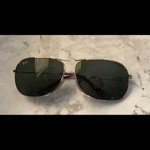 NEW Ray Bans Aviator 3267 001/71 Gold